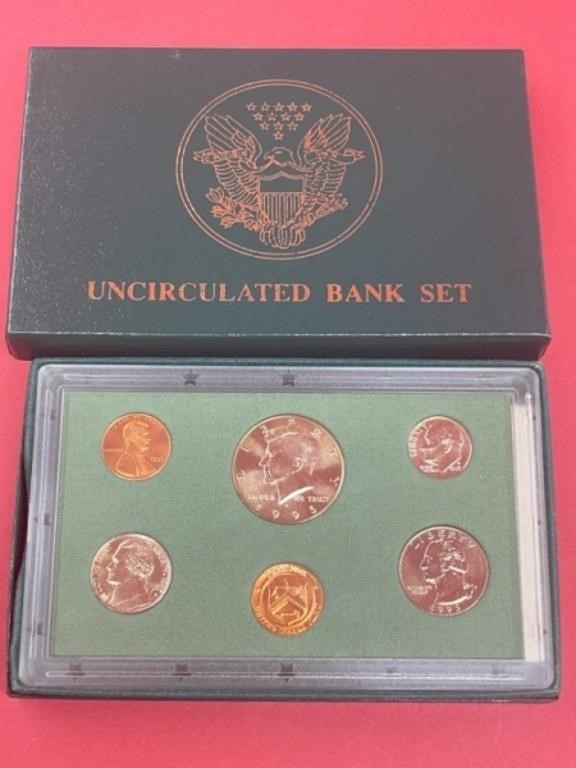 1995 5 Coin Unc. "Bank Set"