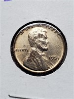 Plated Uncirculated 1953 Wheat Penny