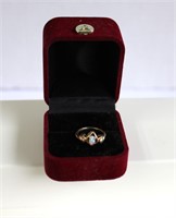 10K Gold Opal Ring size 3