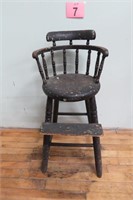 Antique Childs Chair 31"