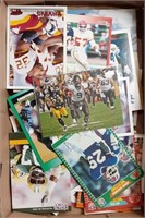 FLAT OF FOOTBALL CARDS