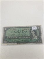2-Canada $1 Notes 1954/1973