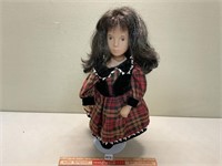 CUTE MOVABLE JOINT VINTAGE DOLL WITH STAND