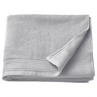 VINARN Bath towel, light gray