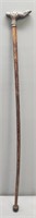 Sterling Silver Top Walking Stick Cane