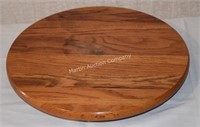 (K) 16" Oak Lazy Susan