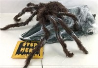 Halloween Animated Jumping Spider W/ Step Trigger