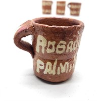 4 mini mugs Robado Palmilla