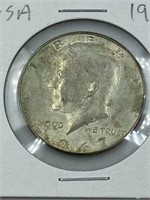 1967 USA SILVER HALF DOLLAR