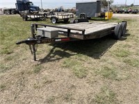 Lot 203. 2012 Maxey Flatbed Trailer