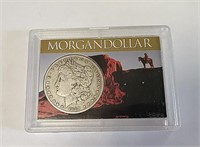 1889 - S Morgan Dollar H.E. Harris & Co.