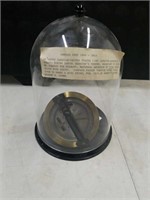 Antique Compass in Display Case- Said to be Used