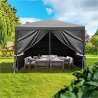 TE9565  Winado 10' x 10' Canopy Tent with 4 Side W