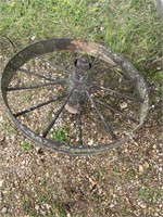 32" Steel wagon wheel.