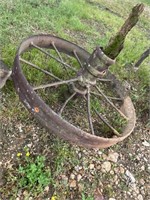 32" Steel wagon wheel.