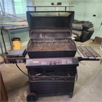 "Thermos" Gas Grill with Side Burner