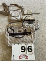 Designer purses (Coach, Tommy Hilfiger, NY, etc.)