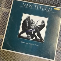Vintage Vinyl Record Van Halen Women & Children
