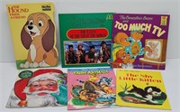 (6) Assorted Children's Books: Fox & The Hound...