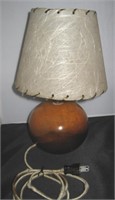 BIN- Vintage Small Western Table Lamp