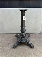 ORNAMENTAL CAST IRON TABLE BASE