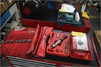 (3) Sets Open End Wrenches & (2) Air Tools
