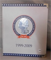 Complete 1999-2009 State Quarter Album. (112)