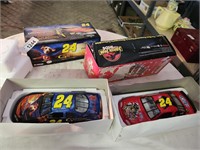 2 Jeff Gordon Model Cars, Disney & Jurasic Park,