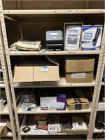 4-Shelves of Office Supplies