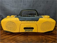 Vintage Sony Sports Water Resistant Radio