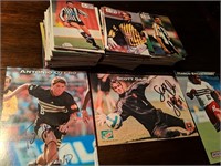 Large Lot of Soccer Trading Cards + Autographs