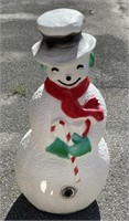 (O) Snowman Blow mold 41”
