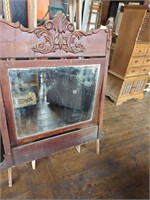 Large antique mirror that swivels