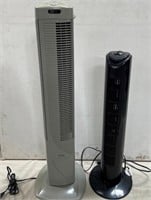 11 - LOT OF 2 TOWER FANS