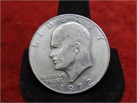 1972-D Eisenhower dollar US coin.