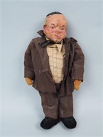 Antique Folk Art Papier-Mache Character Doll