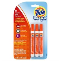 (3)Tide Stain Removal Pen 3-Pack 3 Count Laundry S