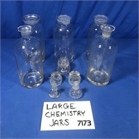 LARGE APOTHECARY JARS