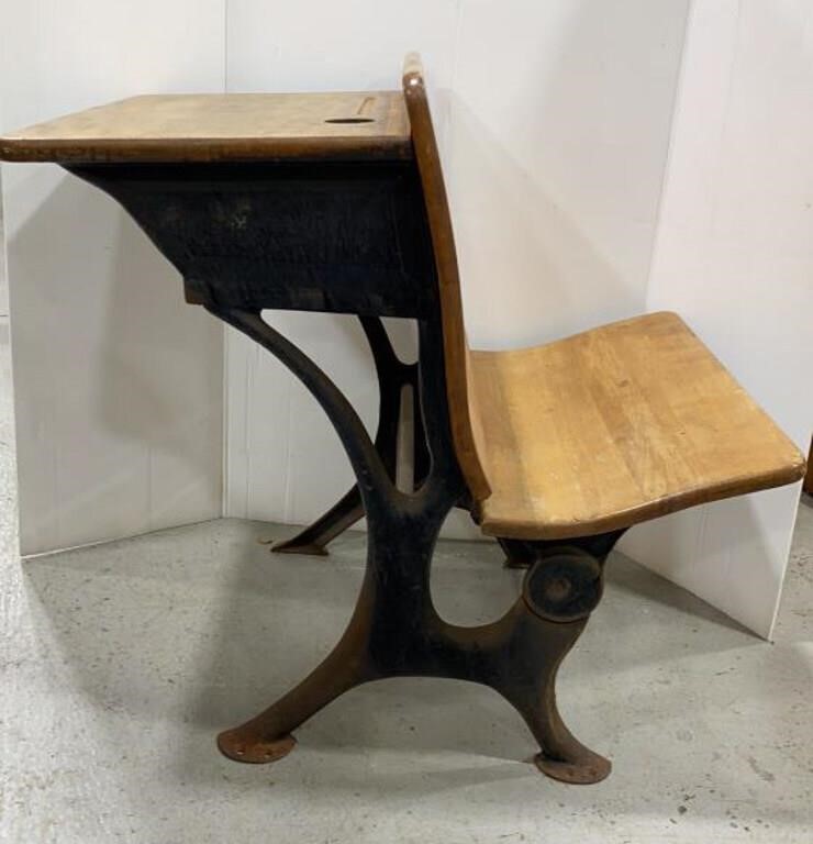 Antique School Desk