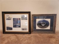 Large Framed Sailboat Prints. 28"x 22" and 23" x