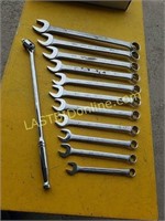 11 Proto Metric Wrenches & a Breaker Bar