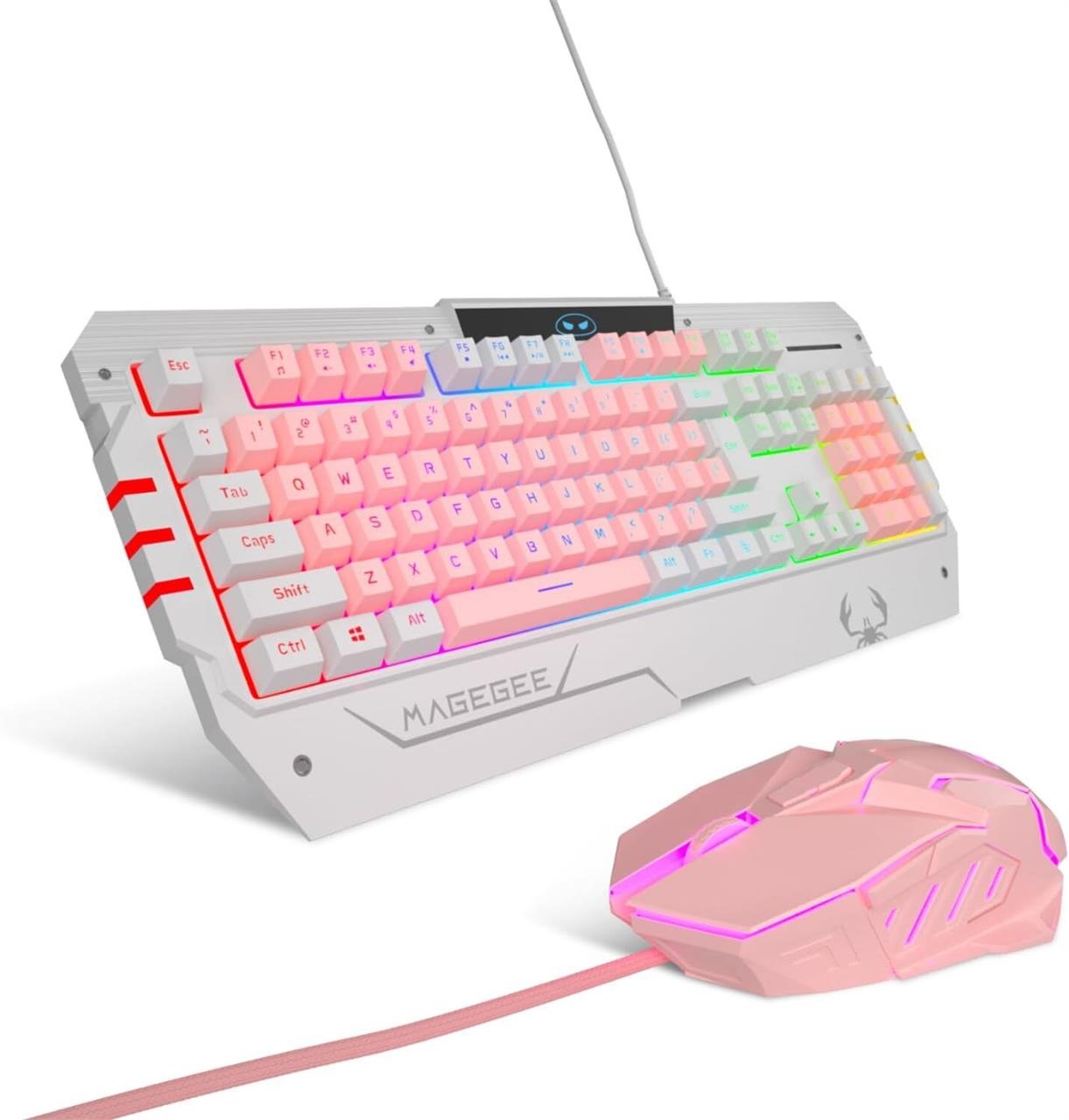 104 Keys USB Gaming Keyboard and Mouse Combo