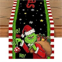 Grinchmas Table Runner Christmas Table Runner