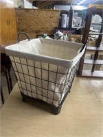 Small Metal Laundry Basket