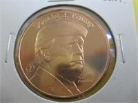 1 Ounce Trump Copper Coin