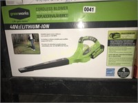 GREEN WORKS CORDLES BLOWER