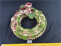 Wine Cork Wreath