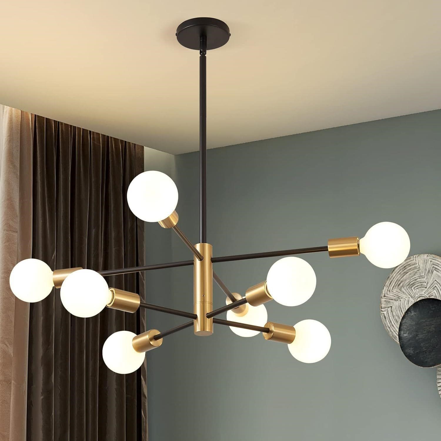 8-Light Ceiling Light Fixture