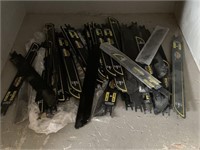 Lot of Double Sided Bi-Metal Steel Sawzall Blades