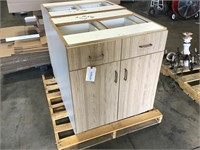 Wood Cabinets Lot of 2